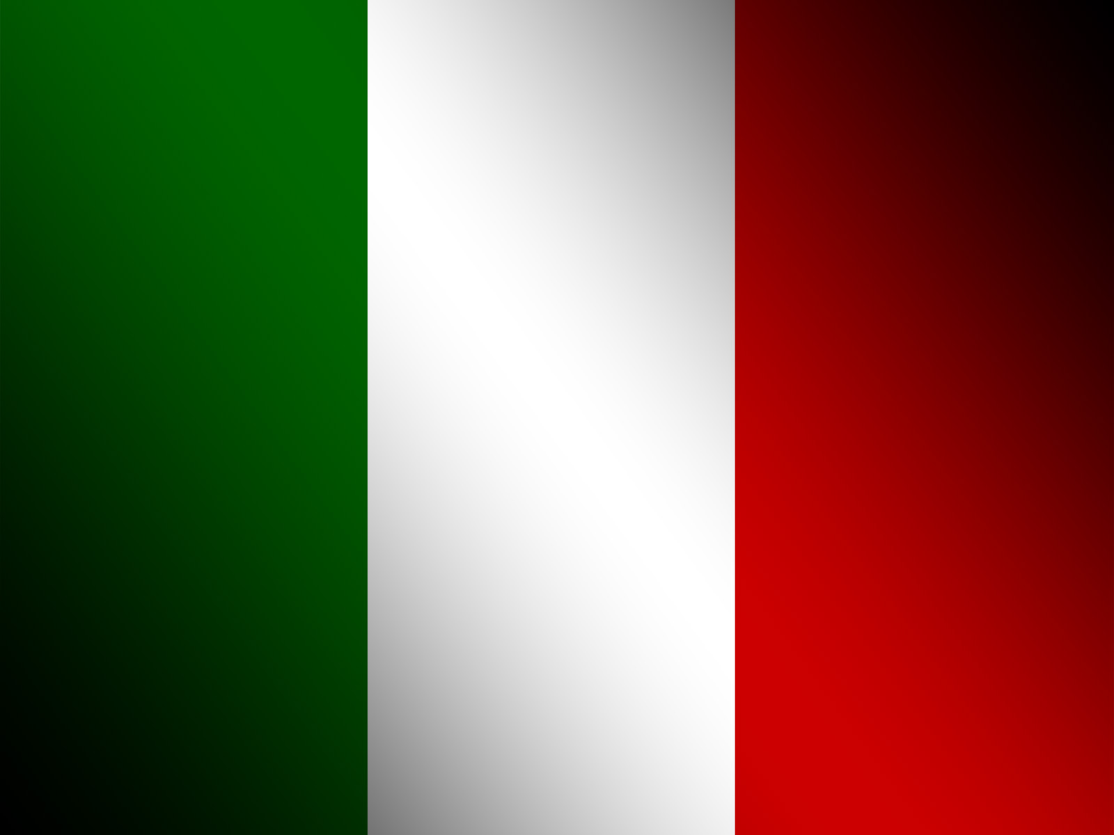 Italienische Flagge - Alfredo's Pizzeria